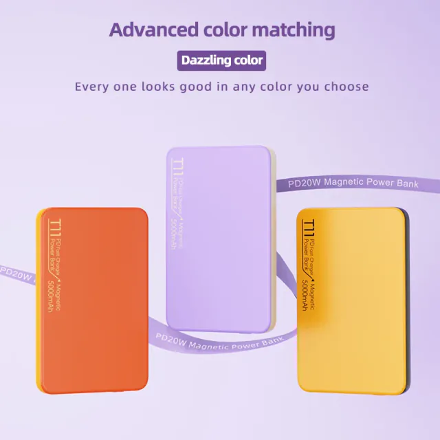 T11 - Magnetic Wireless Power Bank