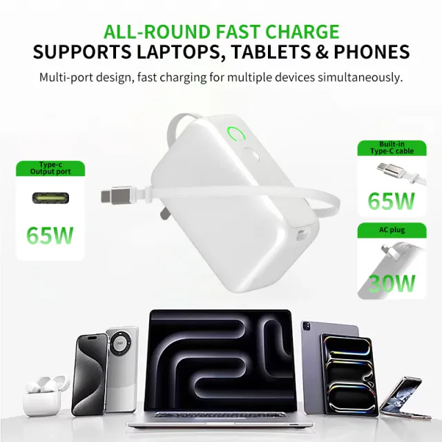 T21A - PD65W Multi-functional Power Bank