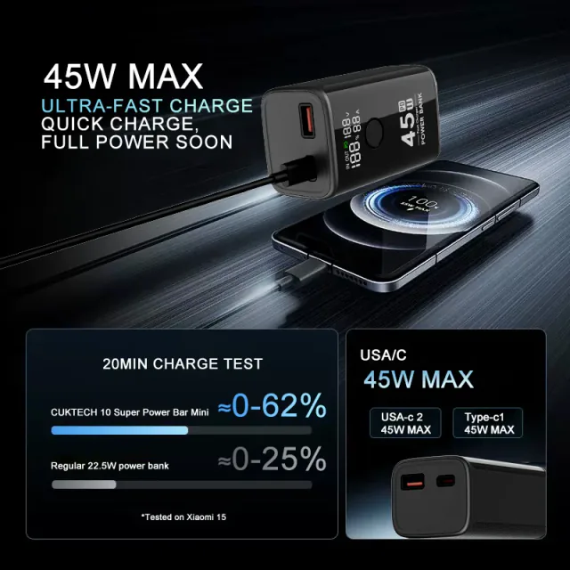 T22B - PD100W Multi-functional Power Bank