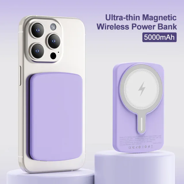 T3A - Ultrathin Magnetic Wireless Power Bank