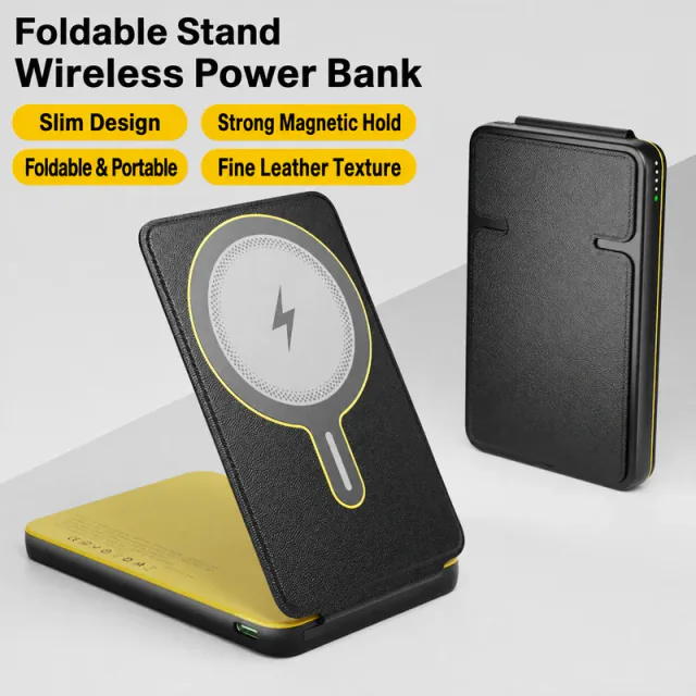 T8 - Folding Holder Ultrathin Portable MagSafe Power Bank