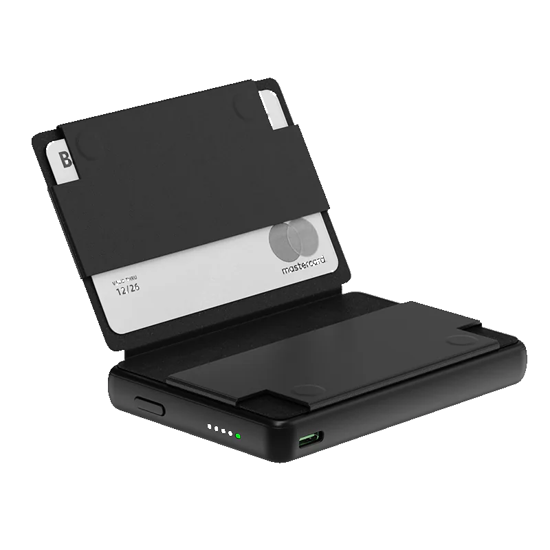 T12B wallet folding stand power bank